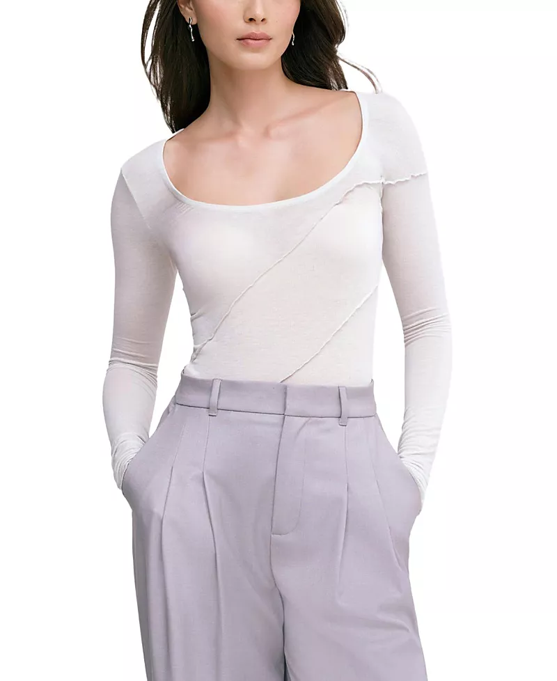 Marcella Melody Sheer Top