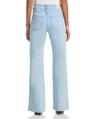 Sofia Embellished Mid Rise Jeans in Flora Embellished