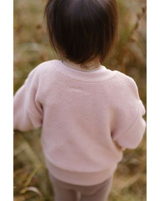 Unisex Teddy Fleece Dropped Shoulder Sweatshirt - Baby, Little Kid