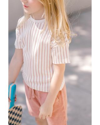 Unisex Dropped Shoulder Tee - Little Kid