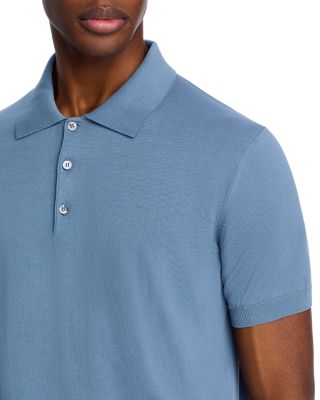 Egyptian Cotton Knit Polo Shirt