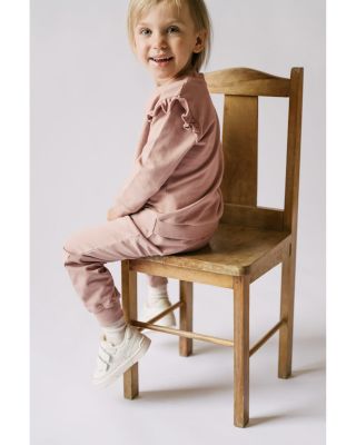 Unisex French Terry Ruffled Sweatshirt - Toddler