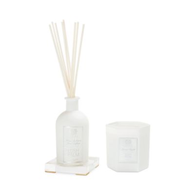Home Fragrance Gift Collection Ambiance Diffuser, Scented Candle, Lush Palm