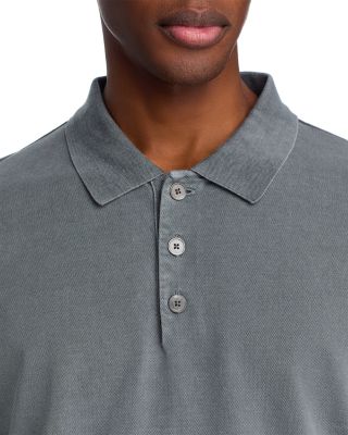 Washed Light Pique Polo Shirt