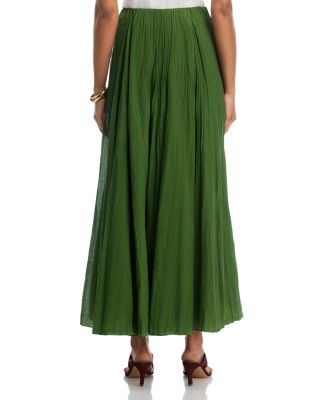 Crinkle Maxi Skirt