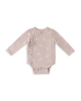 Girls' The Littles Long Sleeved  Kimono One Piece Bodysuit - Baby