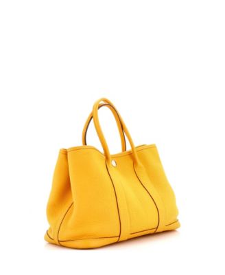 30 Garden Party Tote Leather