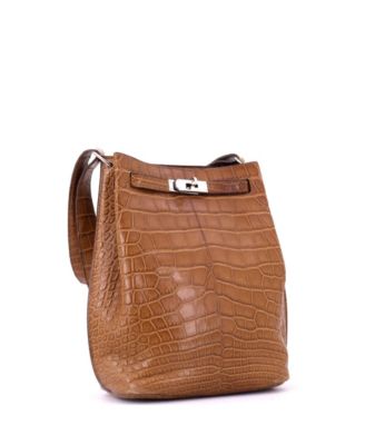 So 22 Handbag Matte Alligator