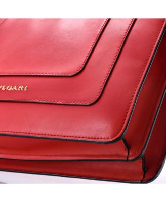  Medium Serpenti Forever Square Shoulder Bag Leather