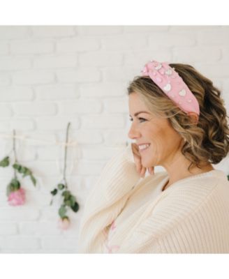 Women's  Valentine's Day Gemstone Headband
