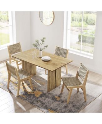 Amistad 60" Wood Dining Table