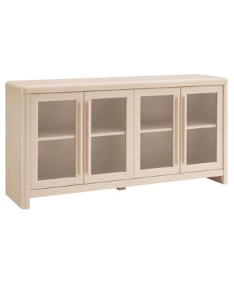  Evren 4-Door Sideboard Storage Display Cabinet