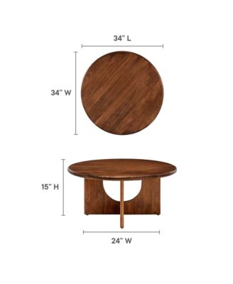 Rivian Round 34" Coffee Table
