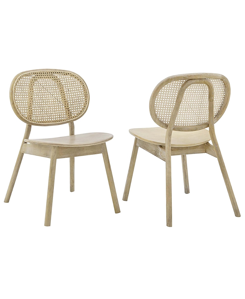 Modway Malina Wood Dining Side Chair, Set of 2
