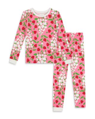 Unisex Printed Long Sleeve Pajama Set - Little Kid, Big Kid