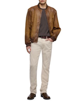 The Straight Fit Jeans in Left Hand Oat