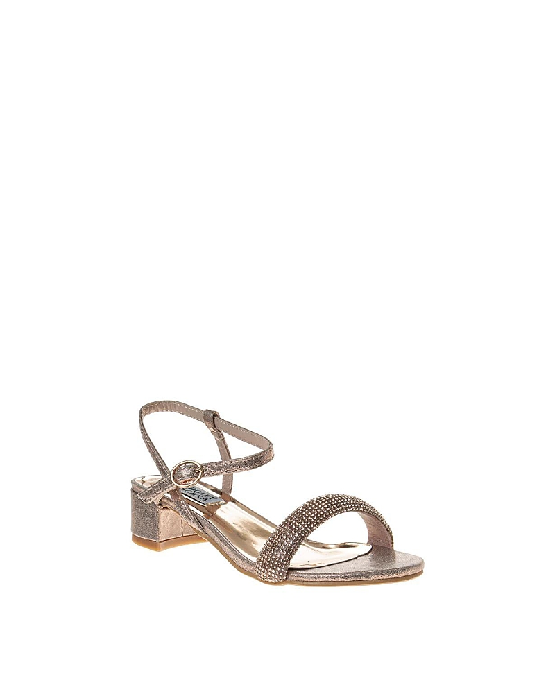 Badgley Mischka Girls' Glamorous Rhinestones Dress Sandals - Little Kid, Big Kid