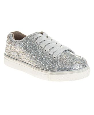 Girls' Glitzy Sparkly Rhinestones Sneakers - Toddler, Little Kid, Big Kid