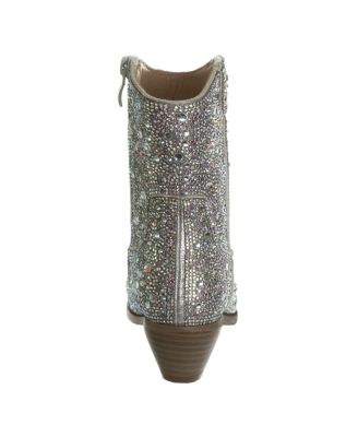 Girls' Glittery Rhinestones Dress Boots - Little Kid, Big Kid