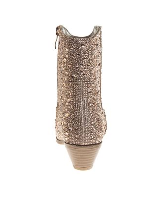 Girls' Glittery Rhinestones Dress Boots - Little Kid, Big Kid