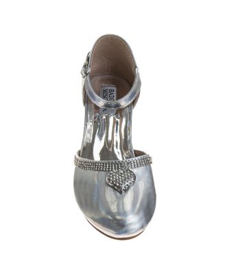 Girls' Gemstones and Heart Elegant Dress Shoes - Toddler, Little Kid, Big Kid