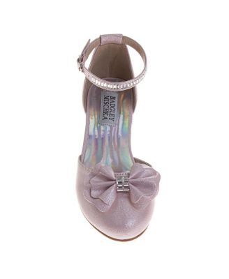 Girls' Ribbon and Gemstones Sparkly Dress Sandals - Toddler, Little Kid, Big Kid