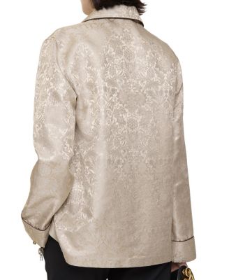  Sunflower Silk Pyjama Shirt