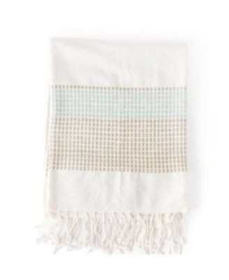  Camden Handwoven Cotton Throw Blanket