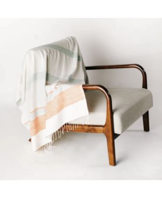  Camden Handwoven Cotton Throw Blanket