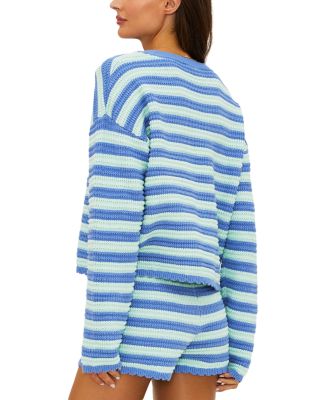 Striped Beach Sweater & Balboa Shorts