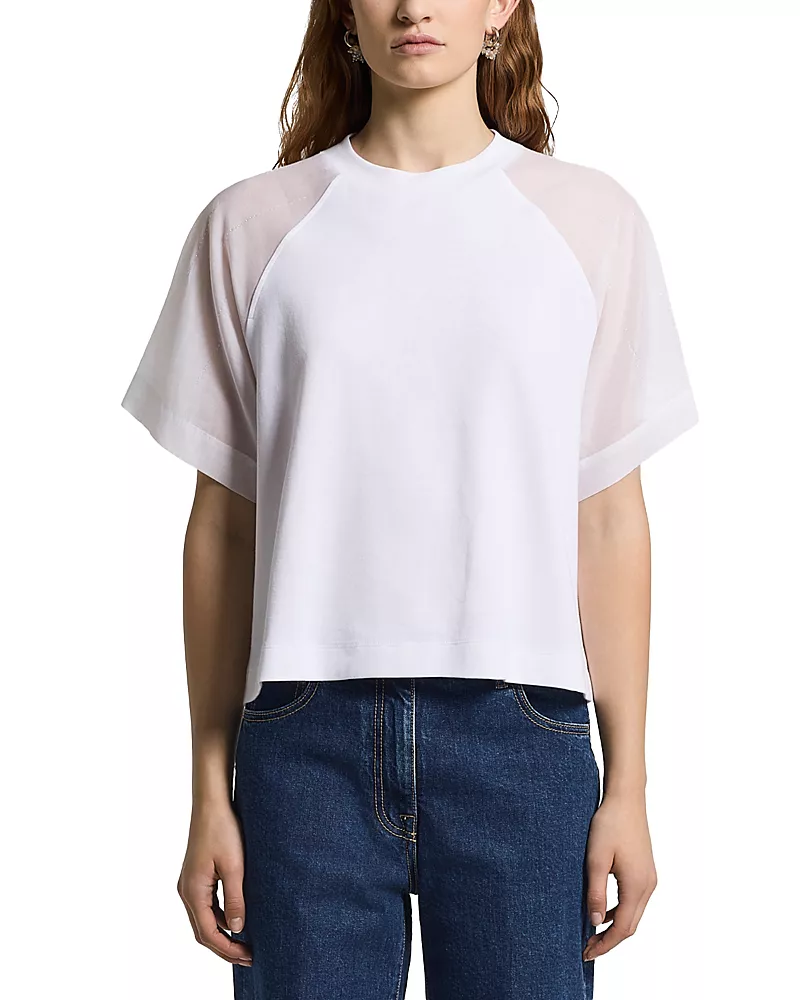 Peserico Bi Material Tee