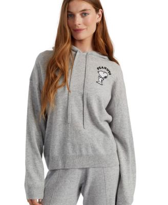  Women s Wool-Cashmere Peanuts Athletics Dept Hoodie