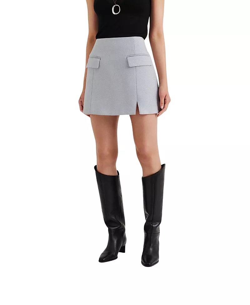 Malina Sandra Tailored Mini Skirt