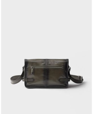  Antiqued Leather Shoulder Bag