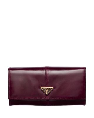 Prada Large Leather Wallet