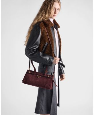 Bonnie Medium Suede Handbag