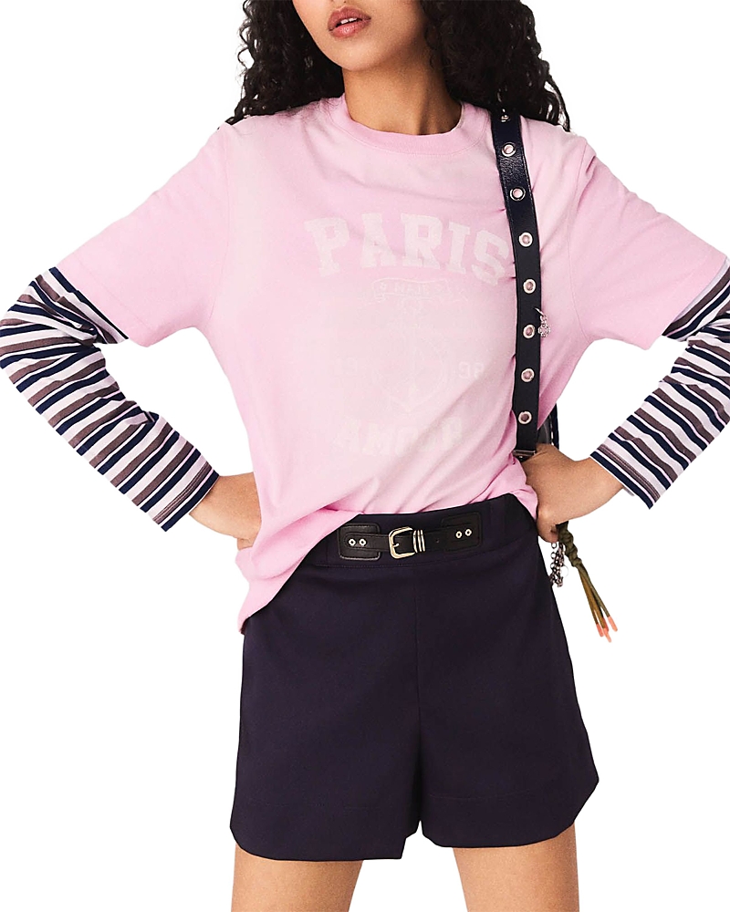 Maje Nautical Print Tee