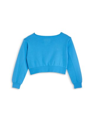Girls' Tristan Off The Shoulder Crewneck Sweatshirt - Big Kid