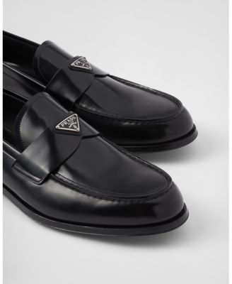  Men's Brushed Leather Loafers