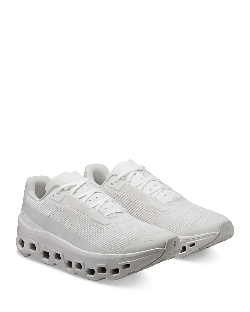 On Women's Cloudmonster Void Sneakers in White