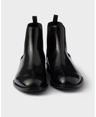 Men's Brushed Leather Chelsea Boots