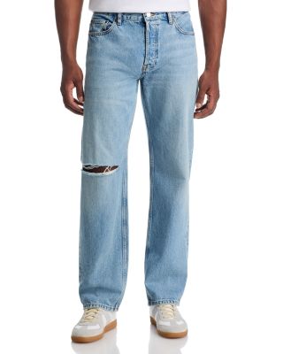 Relaxed Fit Straight Leg Jeans in Glow