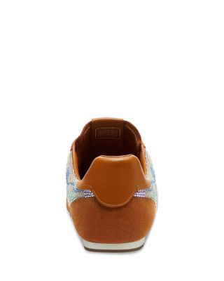 Women's YRC Crystal Signature Jacquard Flat Sneakers