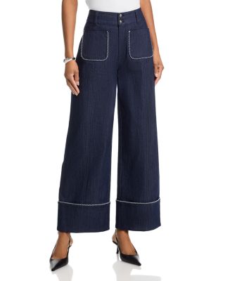 Twisted Trim Andrea Vest & Dorothea Wide Leg Pants