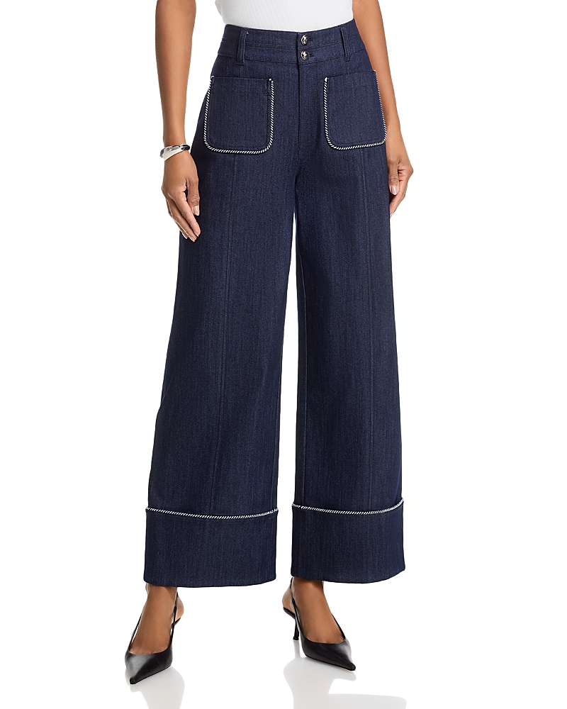 Cinq a Sept Twisted Trim Wide Leg Dorothea Pants