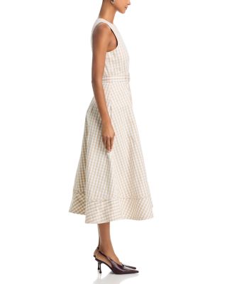 Mini Gingham Denim Zelda Dress