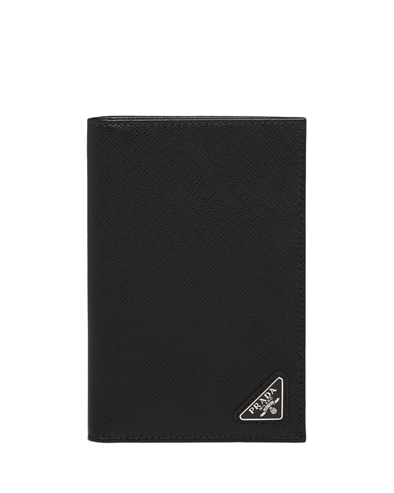 Prada Saffiano Leather Passport Holder · OS