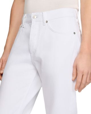 Regular Raw Jeans in White