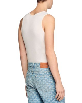 Regular Fit Square Cross Jeans in Sky Blue