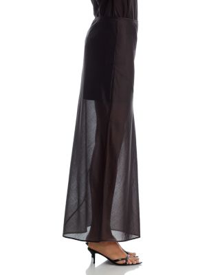Sheer Maxi Skirt